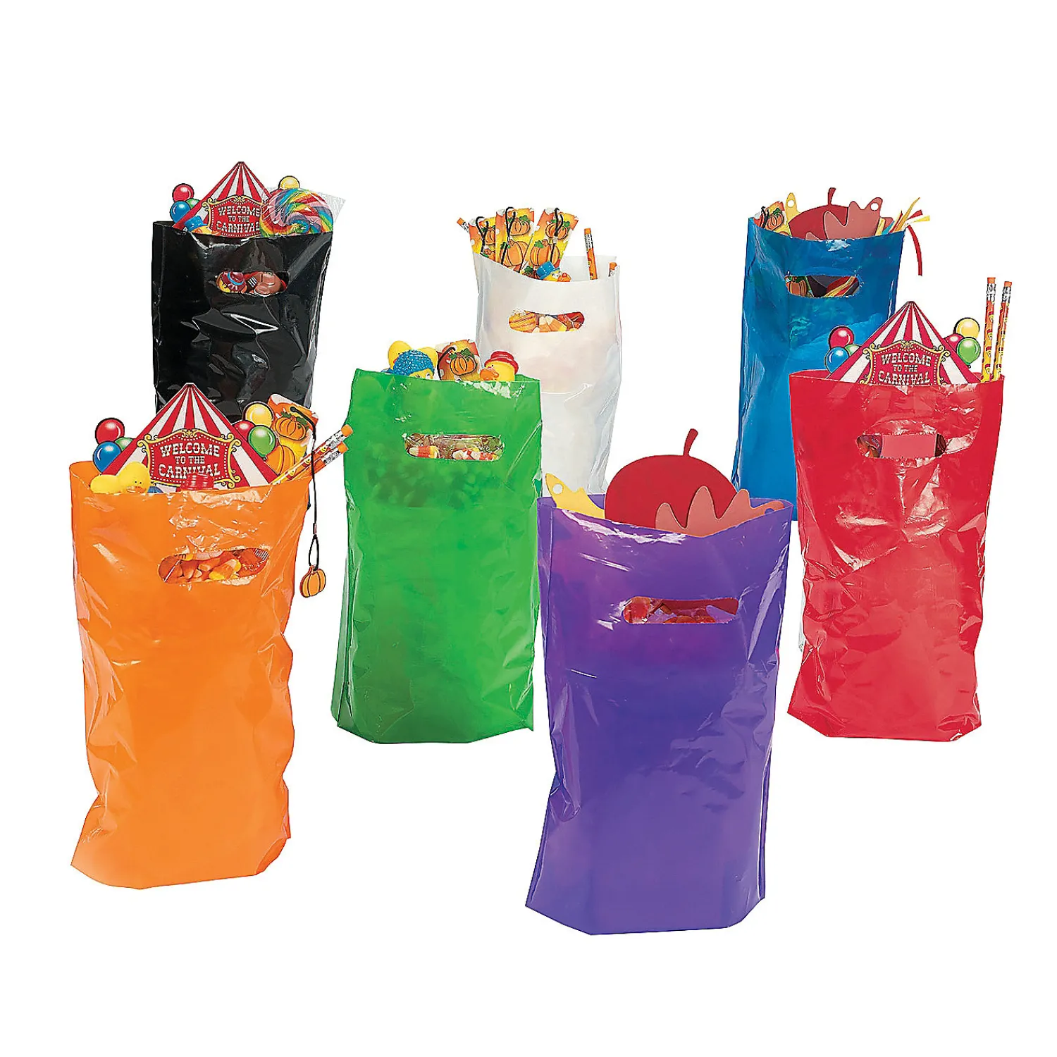 bulk__pc_solid_color_plas_3.webp Bulk 50 Pc. Solid Color Plastic Goody Bags<Oriental Trading Online