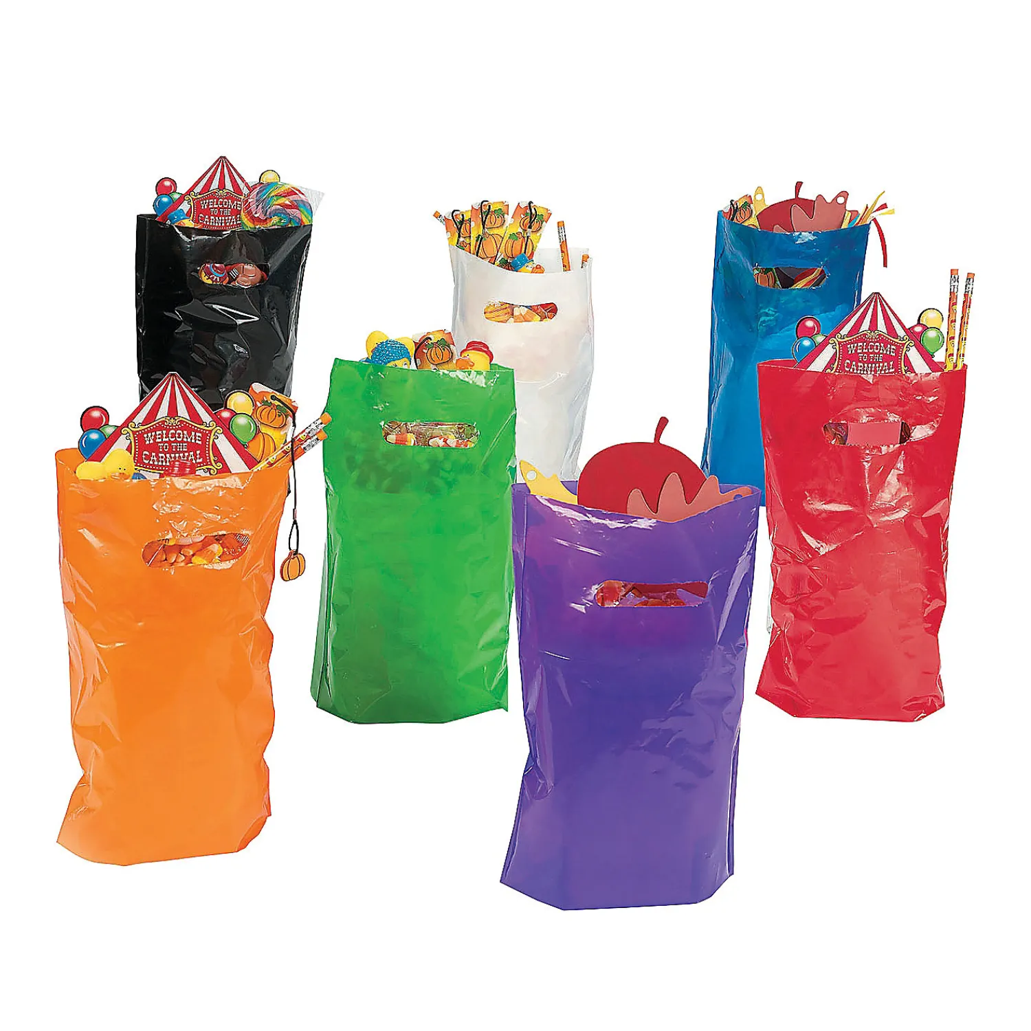 bulk__pc_solid_color_plas_4.webp Bulk 50 Pc. Solid Color Plastic Goody Bags<Oriental Trading Online