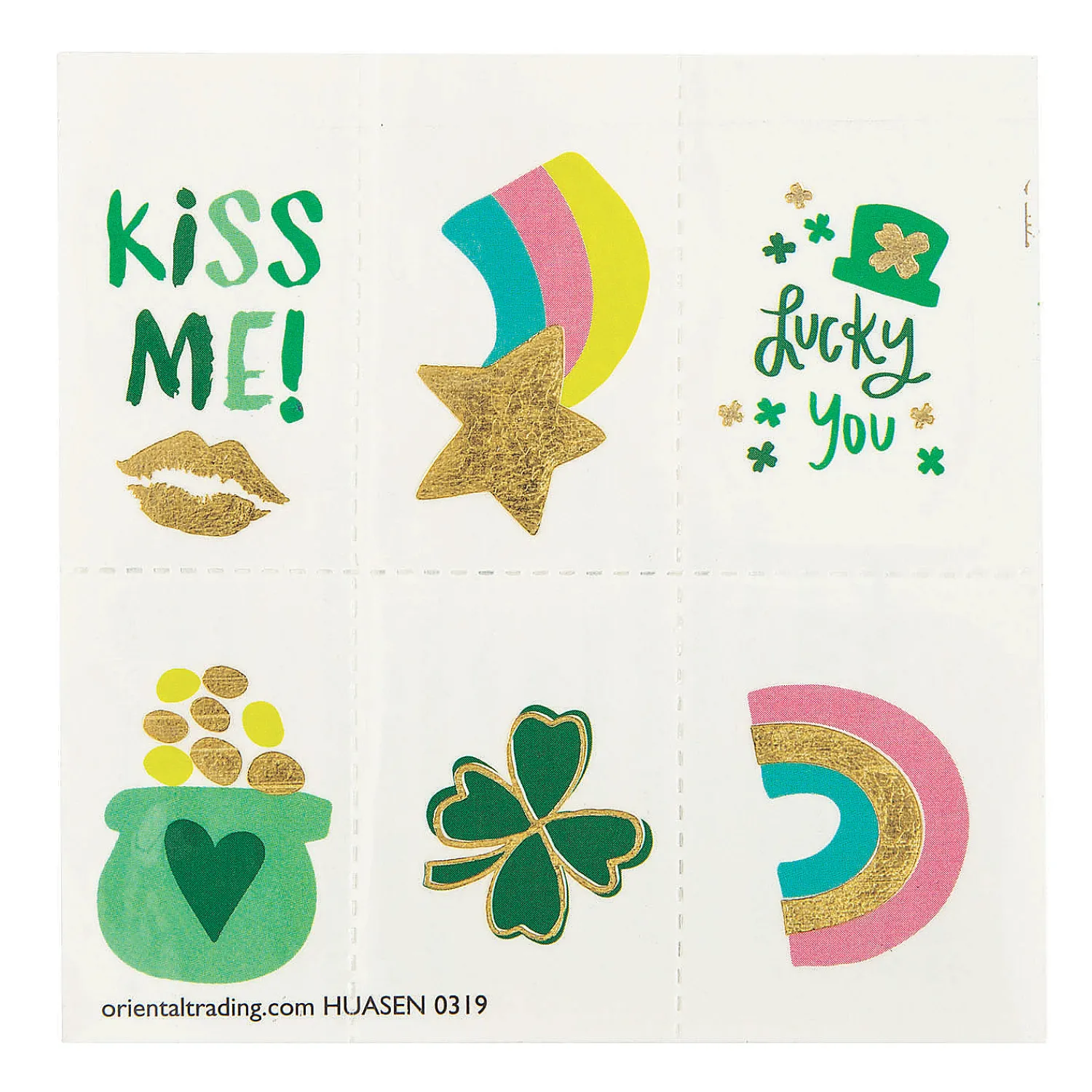 bulk__pc_st_patricks_day__0.webp Oriental Trading Temporary Tattoos*Bulk 72 Pc. St. Patrick's Day Foil Temporary Tattoos