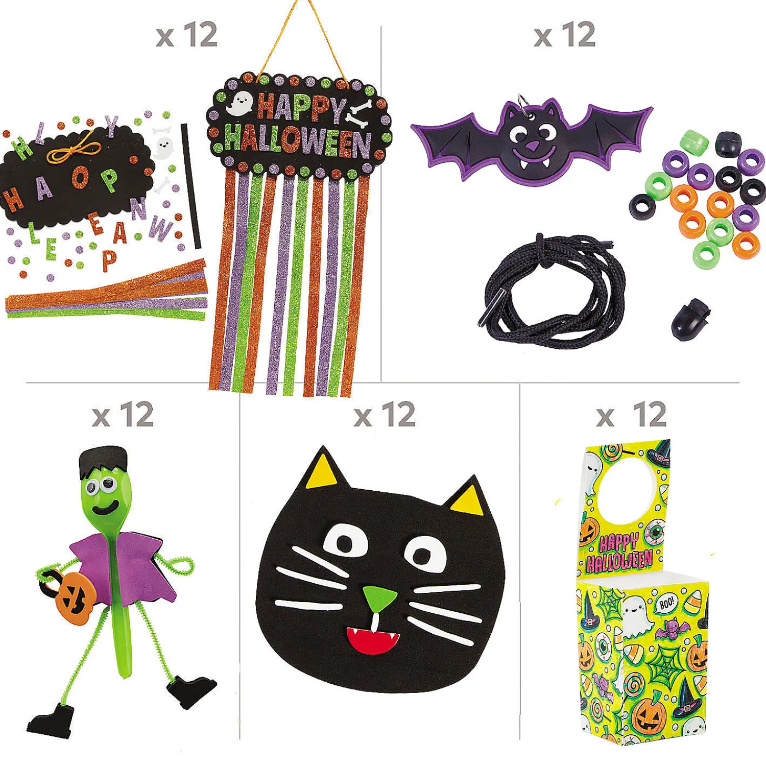 bulk__pc_super_halloween__1.webp Bulk 60 Pc. Super Halloween Craft Assortment<Oriental Trading Best