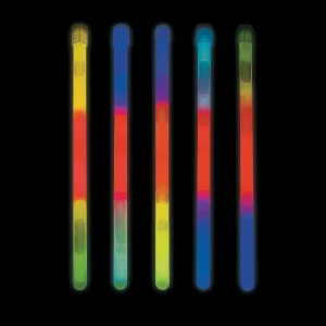 Oriental Trading Glow Sticks*Bulk 50 Pc. Tri-Color Glow Sticks
