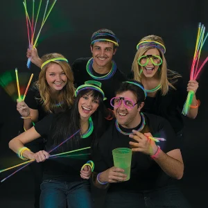 Oriental Trading Glow Sticks*Bulk 50 Pc. Tri-Color Glow Sticks