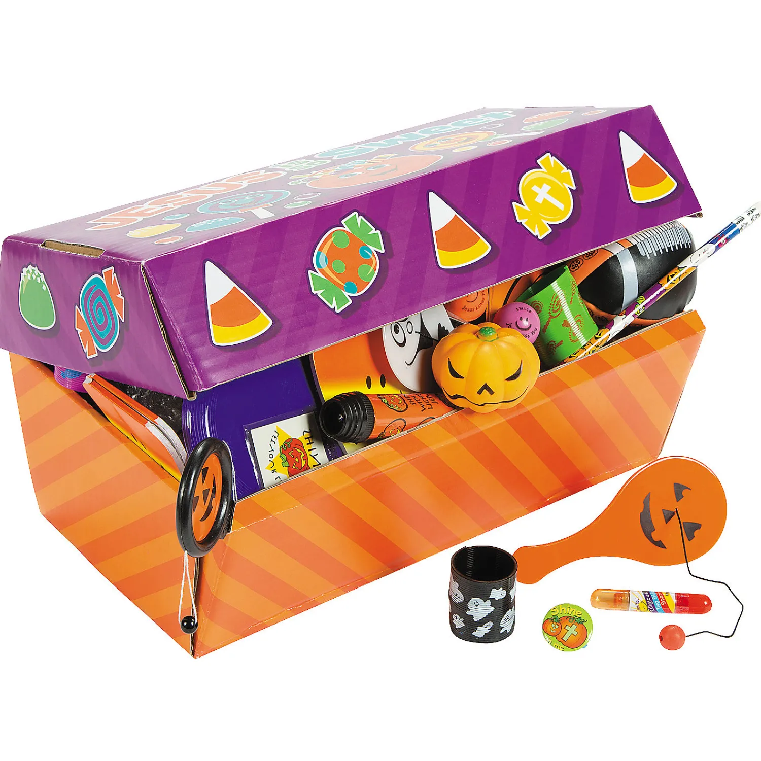 bulk__pc_trunkortreat_rel_0.webp Bulk 100 Pc. Trunk-Or-Treat Religious Halloween Assortment<Oriental Trading Store