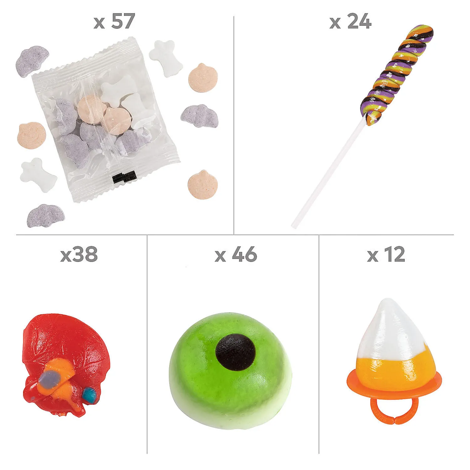 bulk__pc_ultimate_hallowe_1.webp Bulk 633 Pc. Ultimate Halloween Candy Buffet<Oriental Trading Best