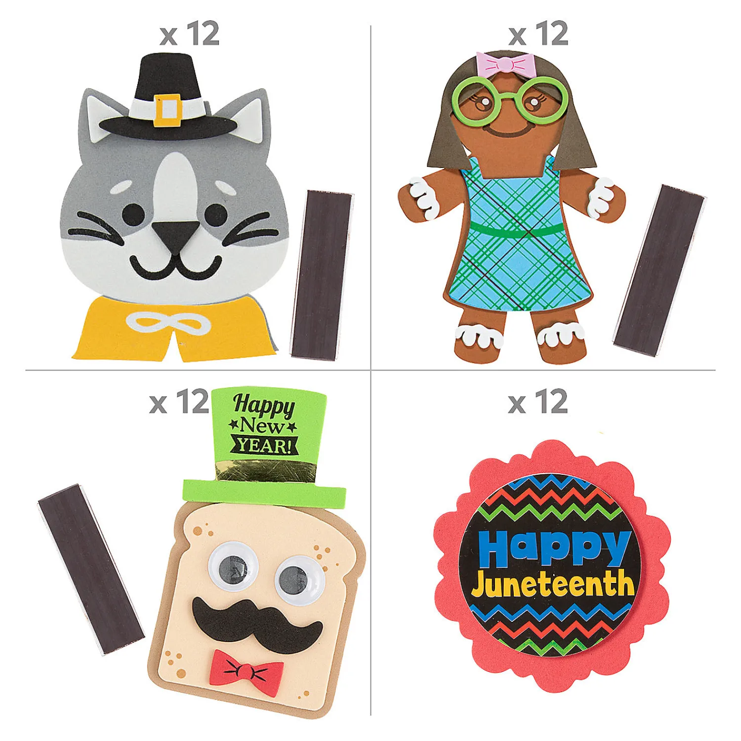 bulk__pc_ultimate_holiday_2-3.webp Bulk 120 Pc. Ultimate Holiday Magnet Craft Kit Assortment – Makes 120<Oriental Trading Online