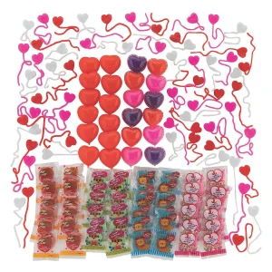 Oriental Trading Putty & Squishy Toys*Bulk 144 Pc. Valentine Sticky Toy Assortment