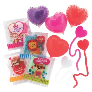 Oriental Trading Putty & Squishy Toys*Bulk 144 Pc. Valentine Sticky Toy Assortment