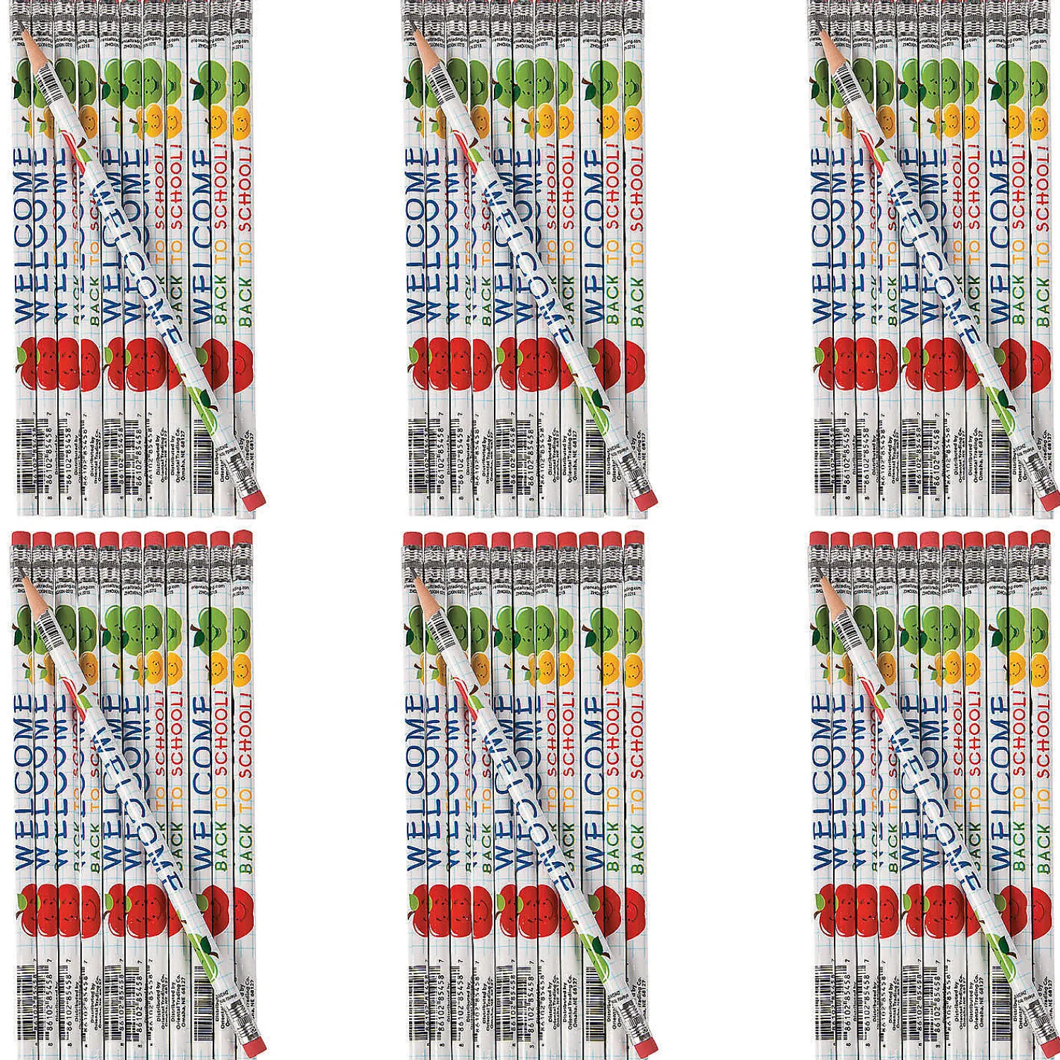 bulk__pc_welcome_back_to__0.webp Oriental Trading Pencils*Bulk 144 Pc. Welcome Back To School Pencils