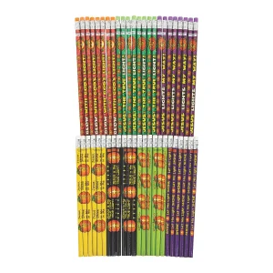 Bulk 48 Pc.Christian Pumpkin Pencil Assortment<Oriental Trading Flash Sale