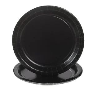 Bulk75 Ct. Black Velvet Paper Dinner Plates<Oriental Trading Cheap