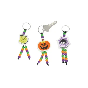 Bulk Halloween Beaded Keychain Craft Kit - Makes 50<Oriental Trading New