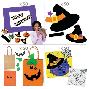 Bulk Halloween Friends Boo Bag & Craft Kit Assortment For 50<Oriental Trading Cheap