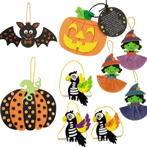 Bulk Halloween Ornament Craft Kit Assortment - Makes 60<Oriental Trading Fashion
