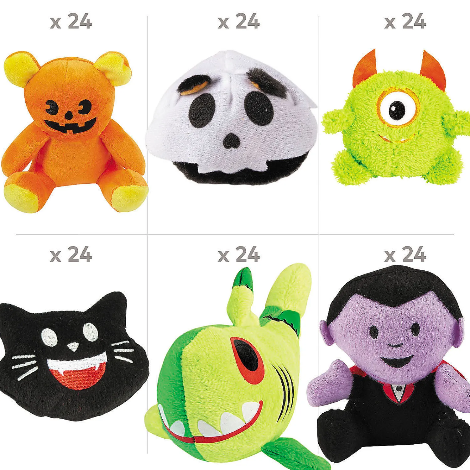 bulk_halloween_stuffed_ch_1.webp Bulk Halloween Stuffed Characters Giveaway Kit For 144<Oriental Trading Best Sale