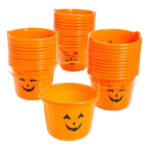 Bulk Jack-O'-Lantern Trick-Or-Treat Buckets - 72 Pc.<Oriental Trading Online