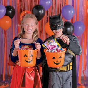 Bulk Jack-O'-Lantern Trick-Or-Treat Buckets - 72 Pc.<Oriental Trading Online