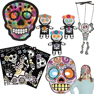 Bulk Makes 60 Day Of The Dead Craft Kit Assortment<Oriental Trading Outlet