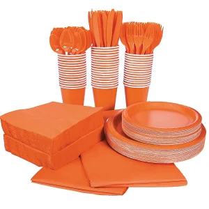 Bulk Solid Color Tableware Kits For 48 Guests<Oriental Trading Store