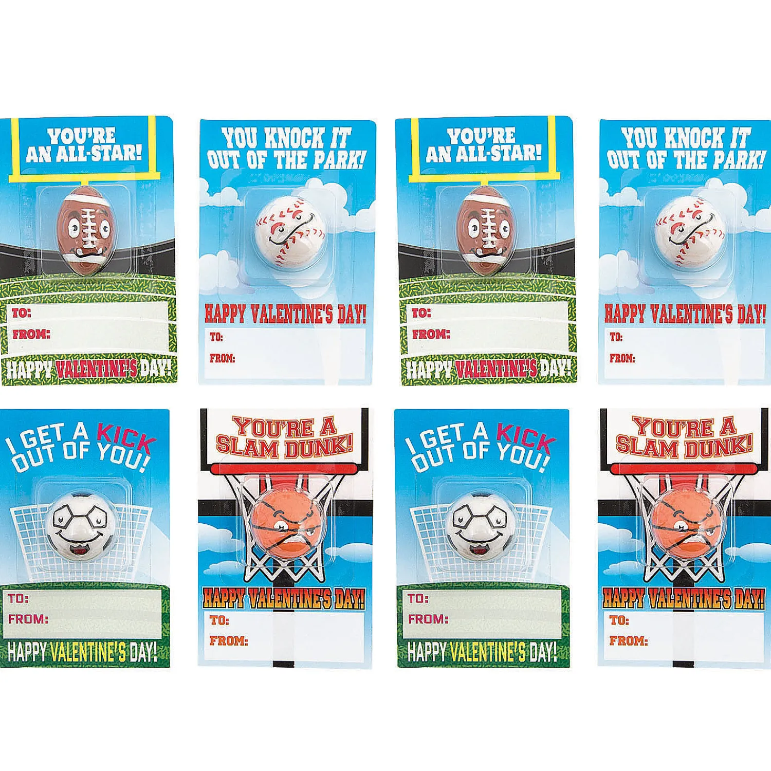 bulk_sport_character_vale_0.webp Oriental Trading Character Toys*Bulk Sport Character Valentine Exchanges With Card For 48