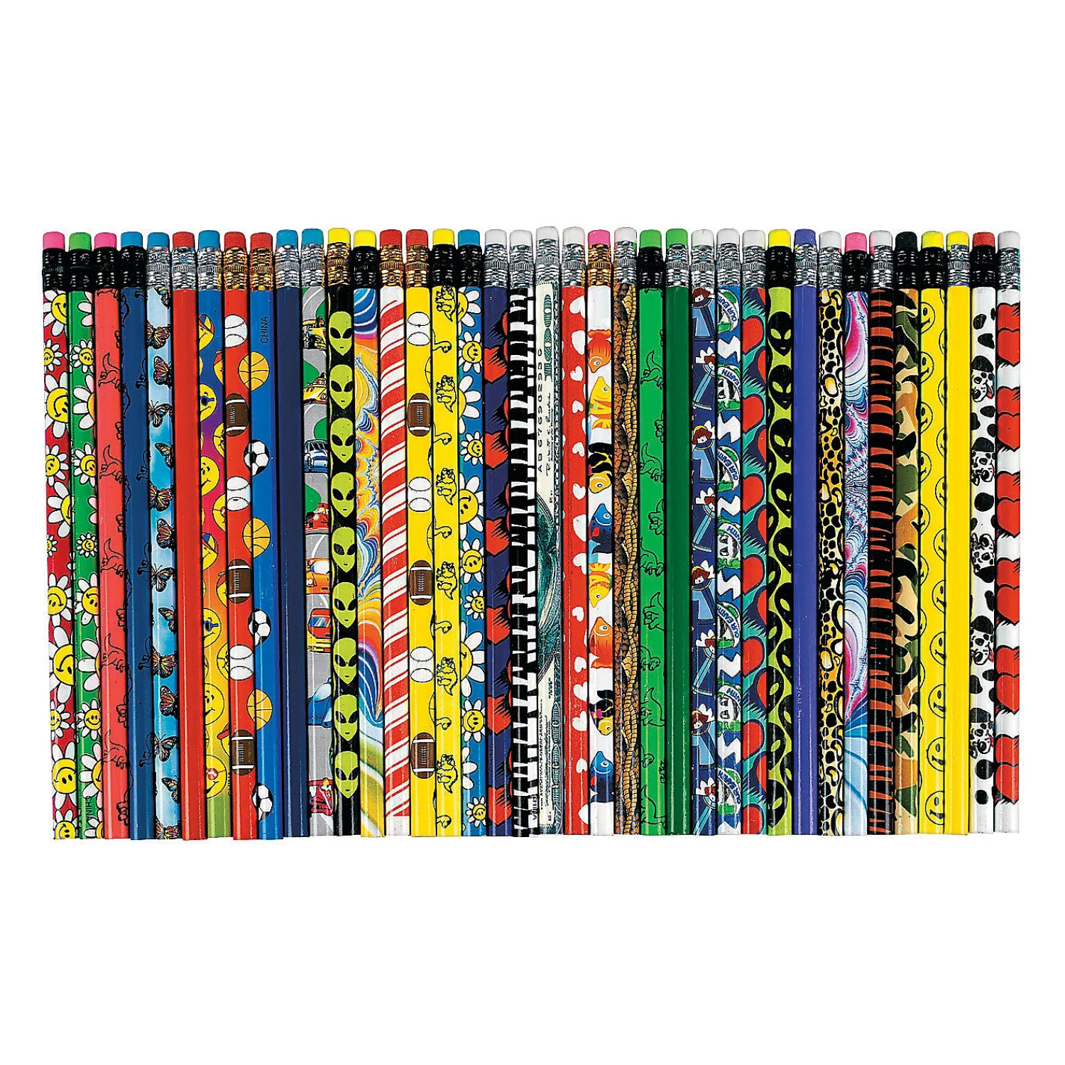 bulk_super_mega_pencil_as_1.webp Oriental Trading Pencils*Bulk Super Mega Pencil Assortment - 250 Pc.