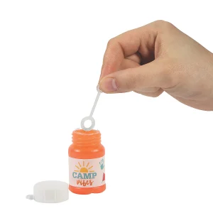 Camp Mini Bubble Bottles - 24 Pc.<Oriental Trading Best Sale