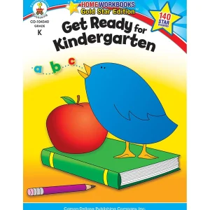 Oriental Trading Activity Books*Carson Dellosa Education Get Ready For Kindergarten Workbook