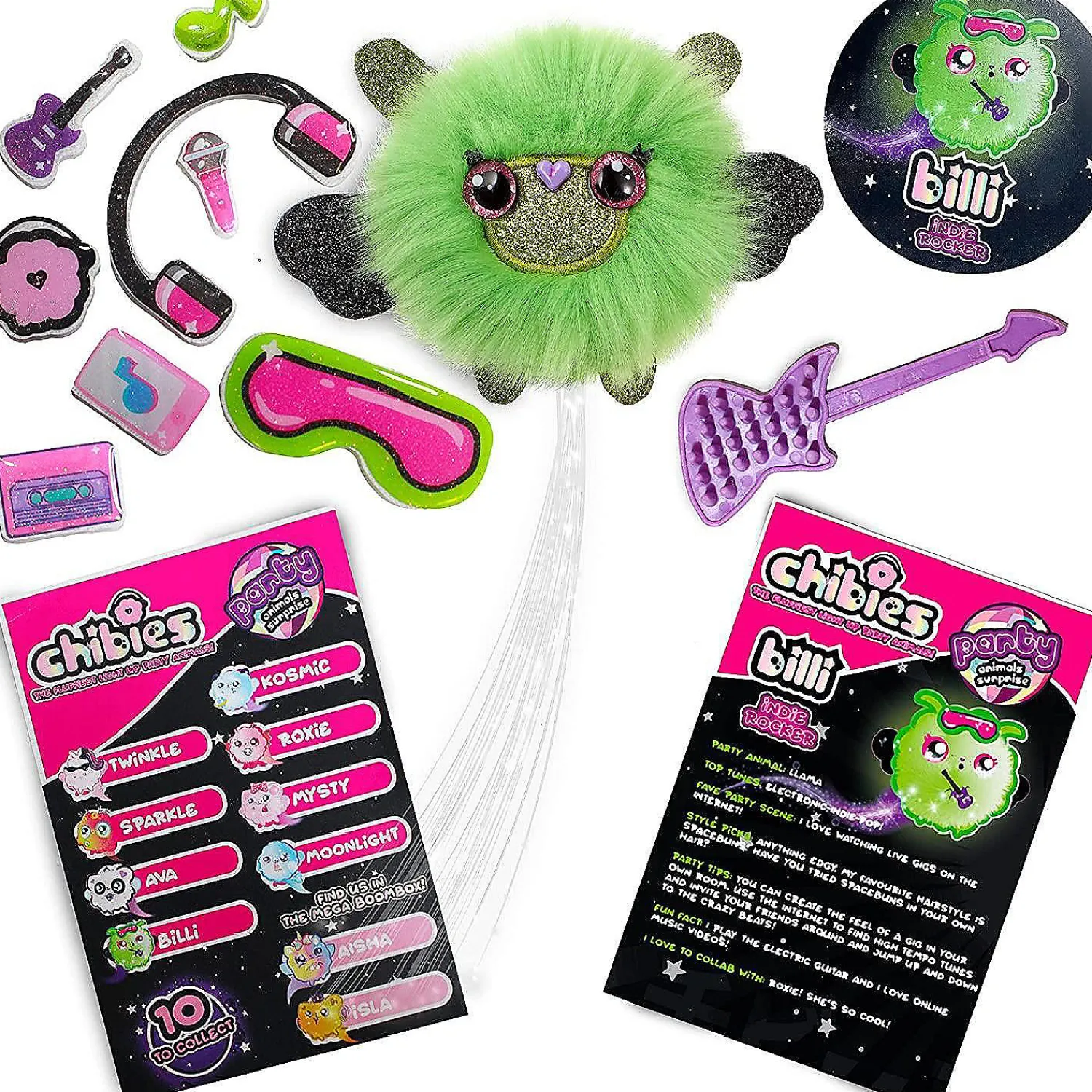 chibies_boom_box_billi_ll_2.webp Oriental Trading Pretend Play*Chibies Boom Box Billi Llama Fluffy Lights To Beats Speaker Music Interactive Toy Wow! Stuff