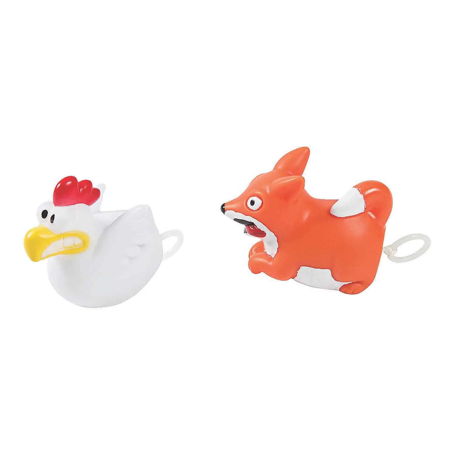 chicken__fox_pullstring_t_0.webp Oriental Trading Character Toys*Chicken & Fox Pull-String Toys - 6 Sets