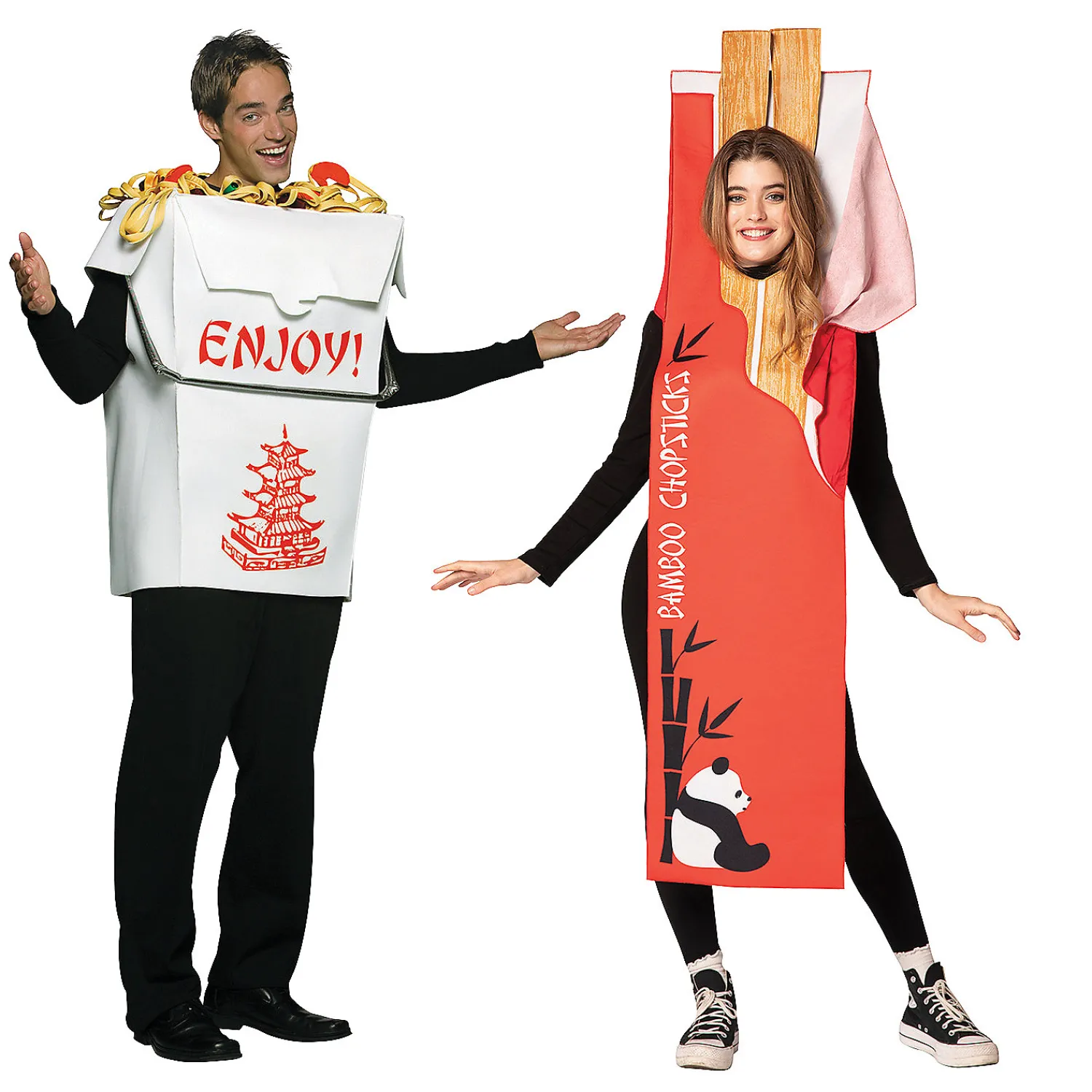 chinese_take_out__chopsti_0.webp Chinese Take Out & Chopsticks Couples Costumes<Oriental Trading Fashion