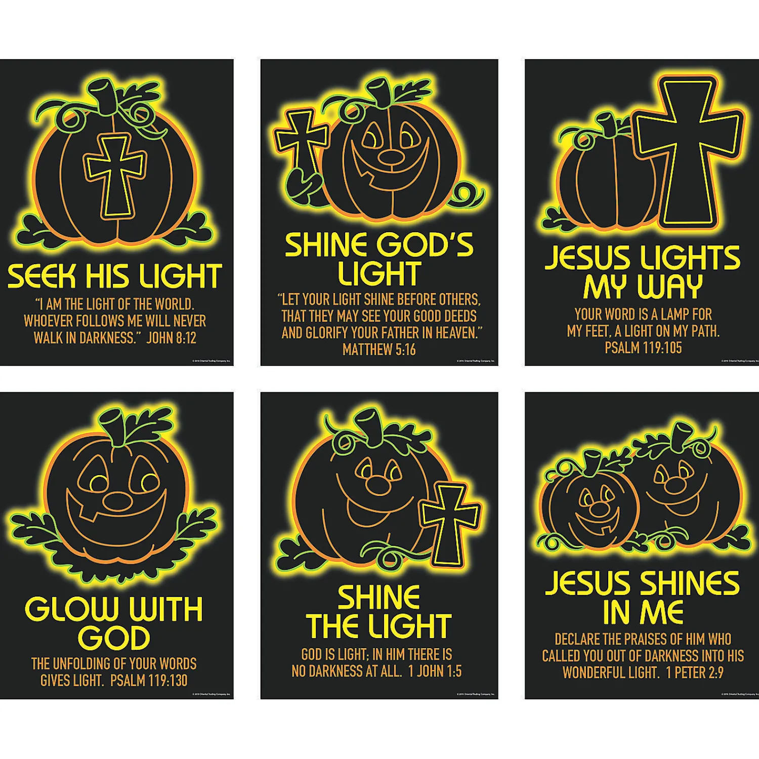 christian_neon_pumpkin_po_0.webp Christian Neon Pumpkin Poster Set - 6 Pc.<Oriental Trading Flash Sale