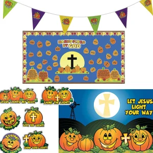 Christian Pumpkin Classroom Decorating Kit - 25 Pc.<Oriental Trading Discount