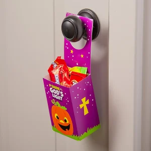 Christian Pumpkin Door Hanger Treat Boxes - 12 Pc.<Oriental Trading Fashion