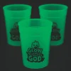 Christian Pumpkin Glow-In-The-Dark Reusable Bpa-Free Plastic Cups - 12 Ct.<Oriental Trading Shop