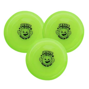 Christian Pumpkin Glow-In-The-Dark Flying Discs - 12 Pc.<Oriental Trading Shop