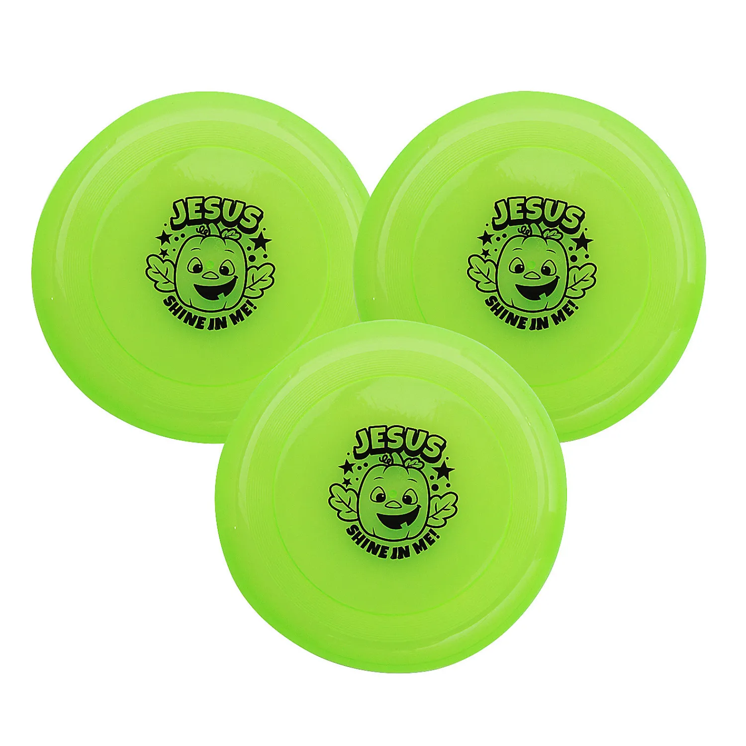 christian_pumpkin_glowint_1-3.webp Christian Pumpkin Glow-In-The-Dark Flying Discs - 12 Pc.<Oriental Trading Shop