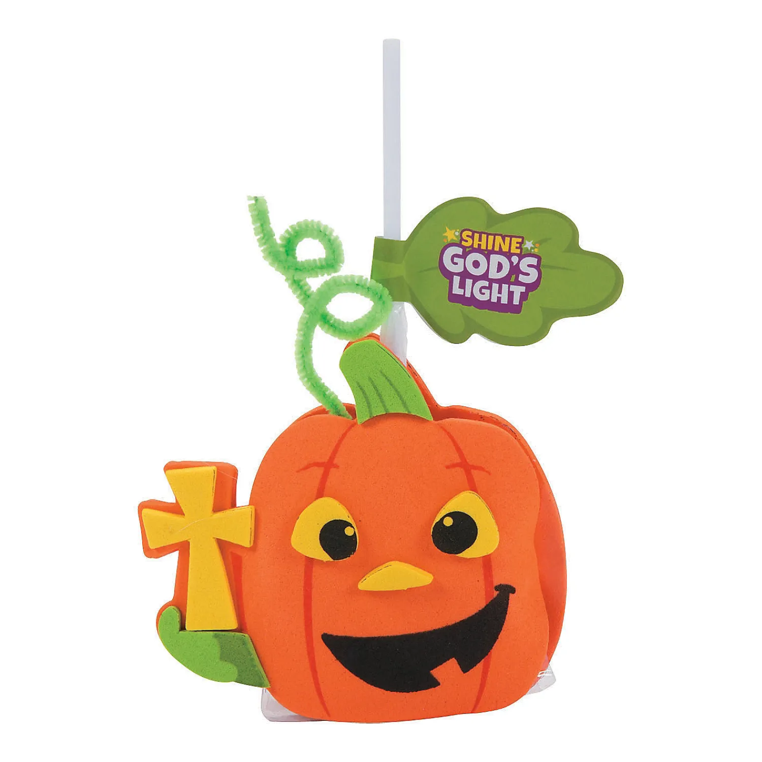 christian_pumpkin_lollipo_0.webp Christian Pumpkin Lollipop Craft Kit - Makes 12<Oriental Trading Shop