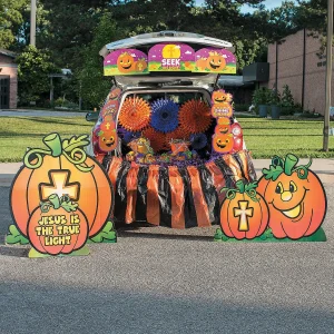 Christian Pumpkin Trunk-Or-Treat Grand Decorating Kit - 35 Pc.<Oriental Trading Shop