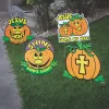 Christian Pumpkin Yard Signs - 4 Pc.<Oriental Trading Flash Sale