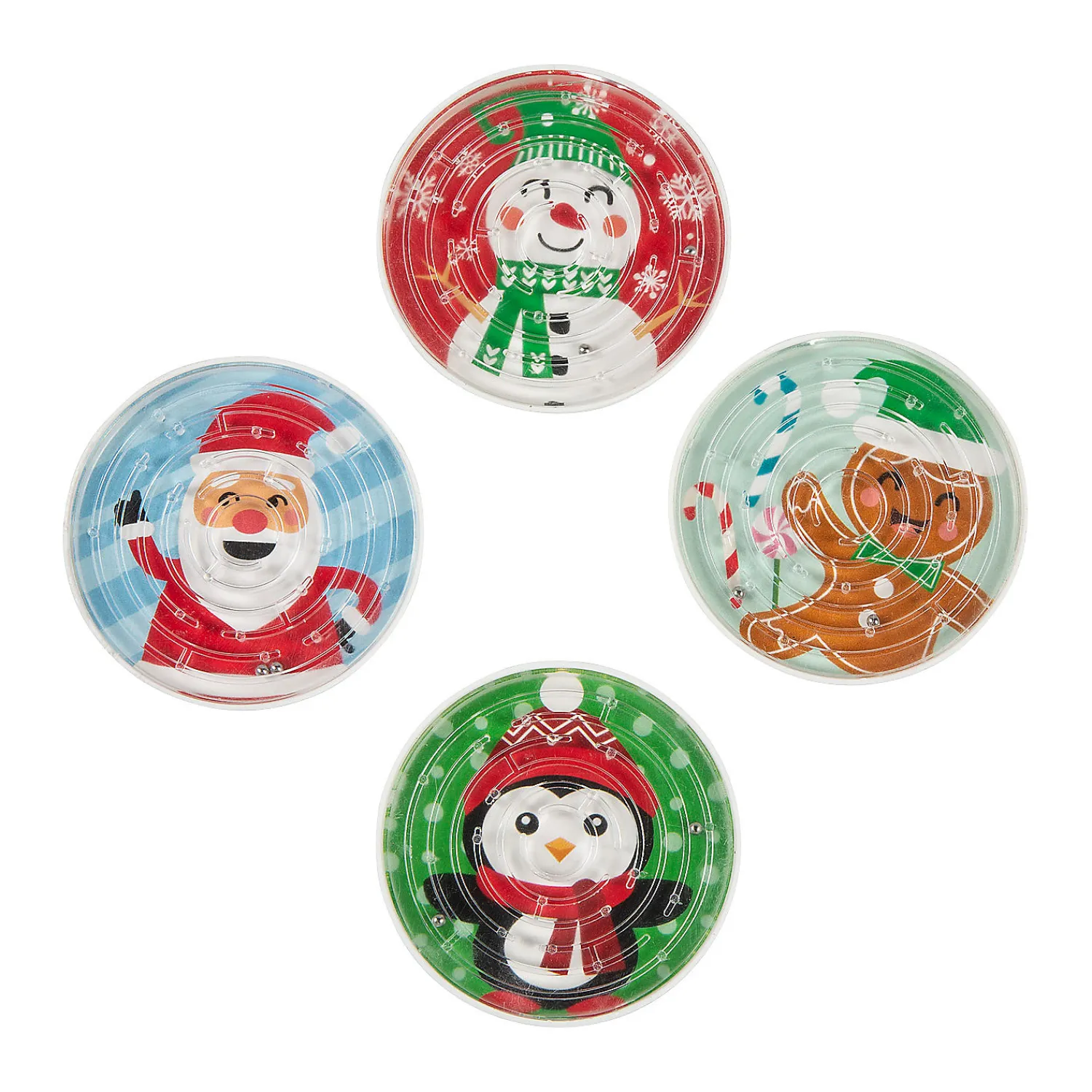 christmas_character_maze__0.webp Oriental Trading Puzzles*Christmas Character Maze Puzzles - 24 Pc.