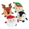 Oriental Trading Stuffed Animals & Plush Toys*Christmas Roly Poly Stuffed Penguin, Reindeer, Elf And Santa - 12 Pc.