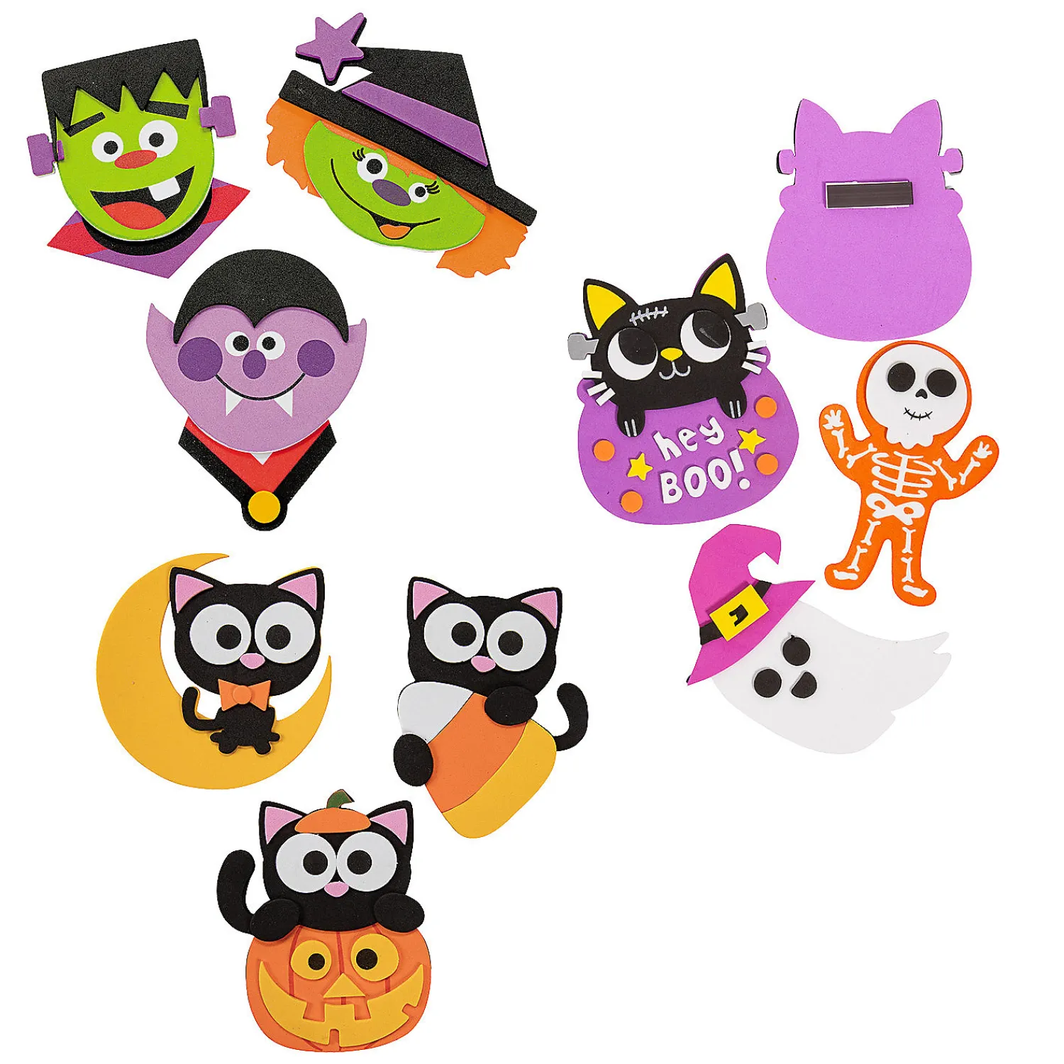 classic_halloween_magnet__0.webp Classic Halloween Magnet Craft Kit Assortment - Makes 36<Oriental Trading Best Sale