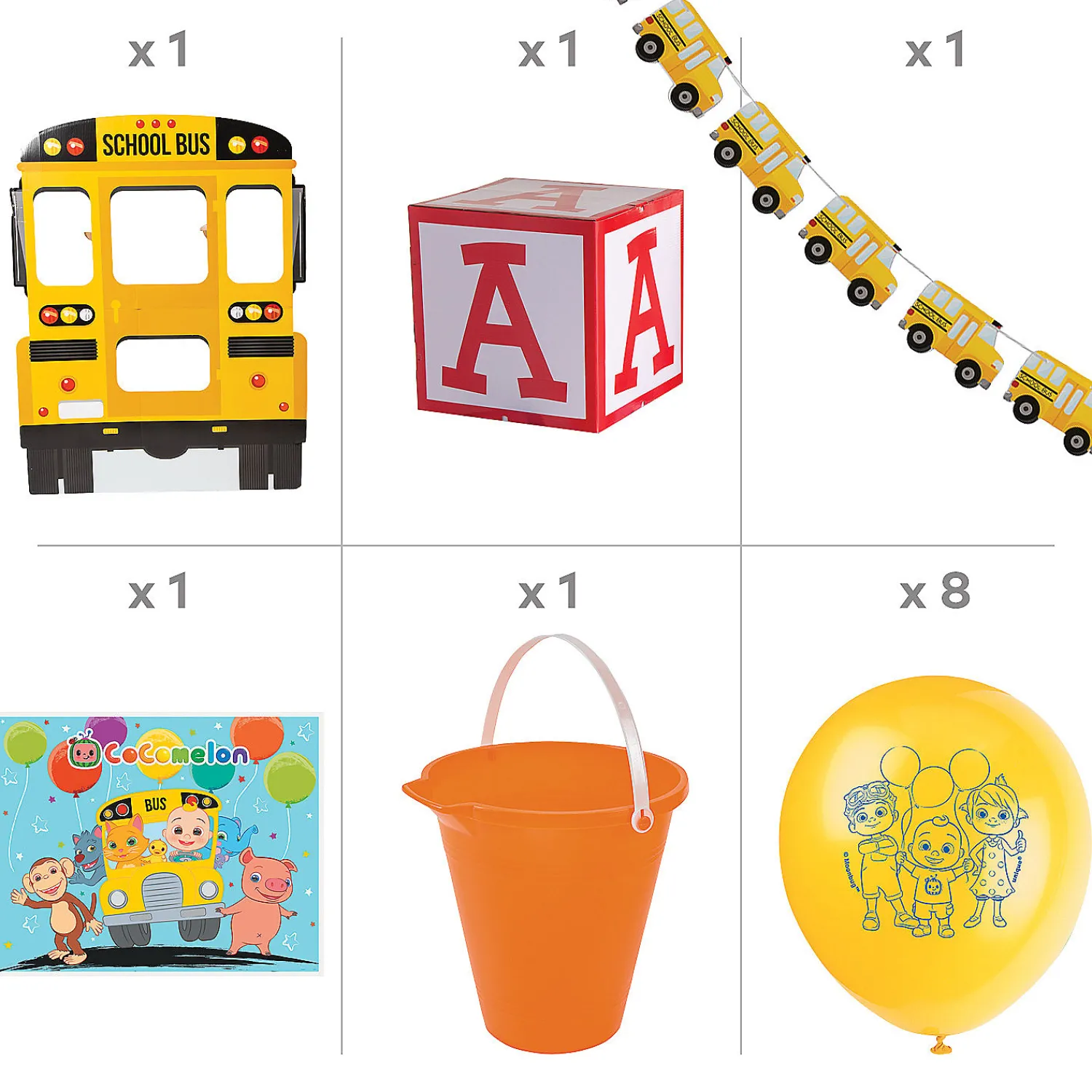 cocomelon_trunkortreat_de_2.webp Cocomelon Trunk-Or-Treat Decorating Kit - 177 Pc.<Oriental Trading Fashion