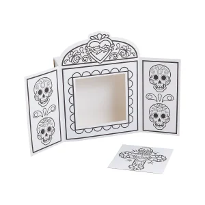 Color Your Own Day Of The Dead Shrines - 6 Pc.<Oriental Trading Cheap
