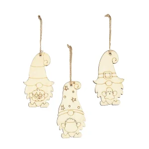 Color Your Own Halloween Gnome Ornaments - 12 Pc.<Oriental Trading Discount