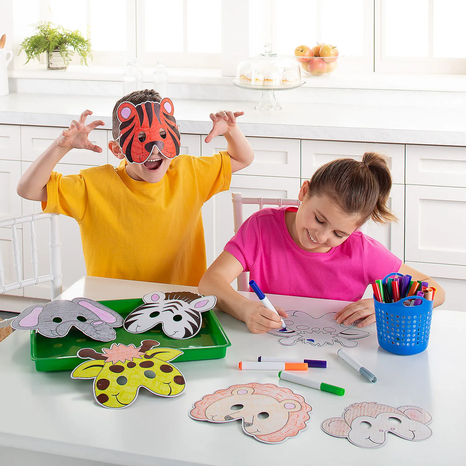 color_your_own_zoo_animal_2.webp Color Your Own Zoo Animal Masks - 12 Pc.<Oriental Trading Outlet