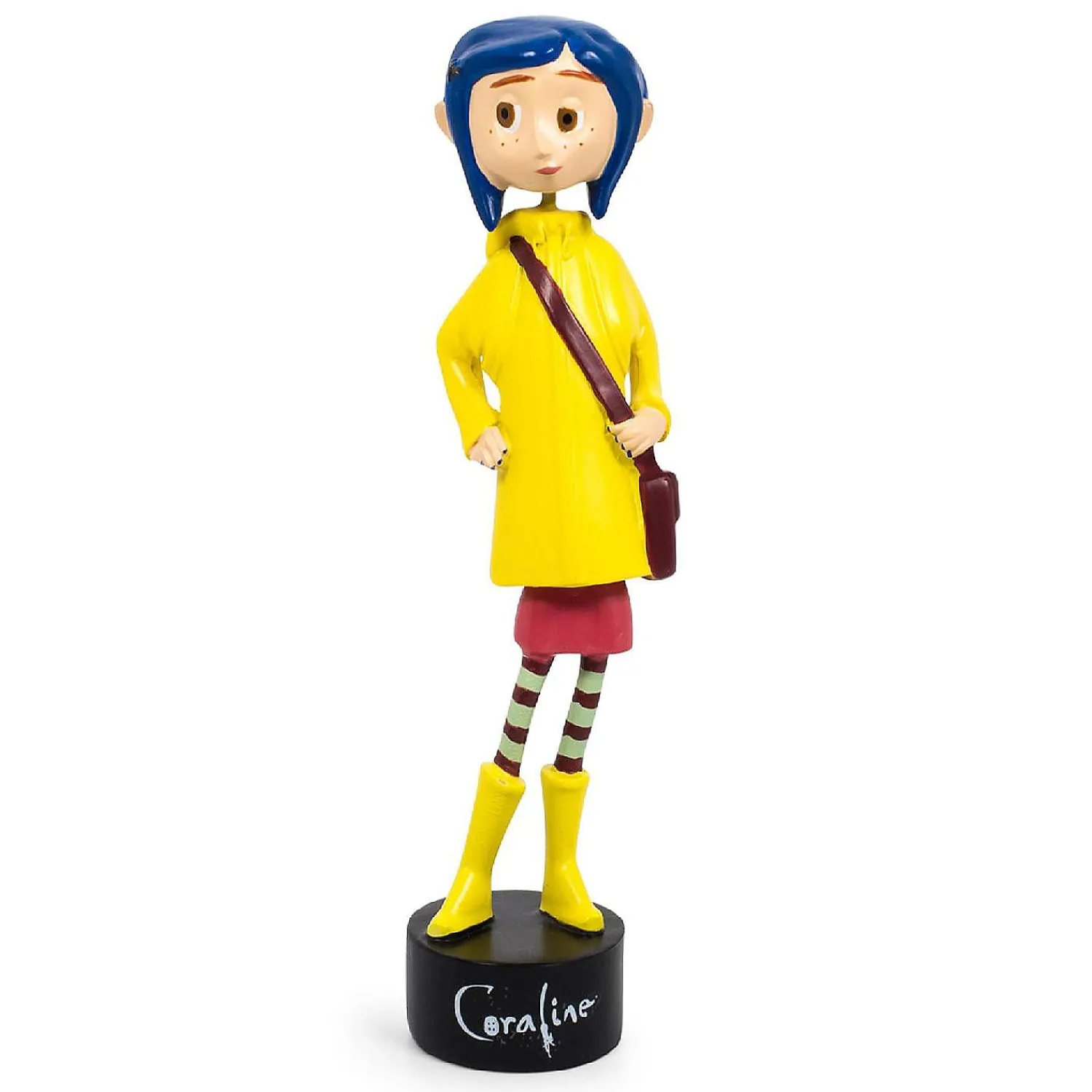 coraline_in_rain_coat_pvc_0.webp Oriental Trading Character Toys*Coraline In Rain Coat Pvc Bobble Figure 5 Inches Tall