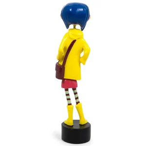 Oriental Trading Character Toys*Coraline In Rain Coat Pvc Bobble Figure 5 Inches Tall