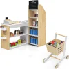 Oriental Trading Play Sets*Costway Grocery Store Playset Pretend Play Supermarket Shopping Set With Shopping Cart