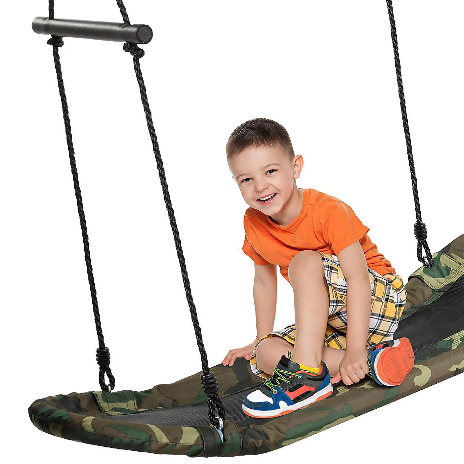 costway_saucer_tree_swing_0.webp Costway Saucer Tree Swing Surf Kids Outdoor Adjustable Swing Set W/ Handle<Oriental Trading Clearance