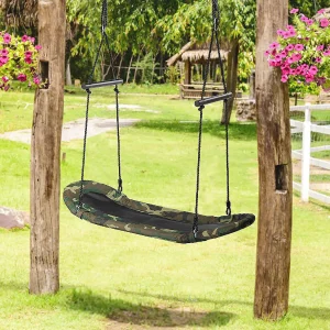 Costway Saucer Tree Swing Surf Kids Outdoor Adjustable Swing Set W/ Handle<Oriental Trading Clearance